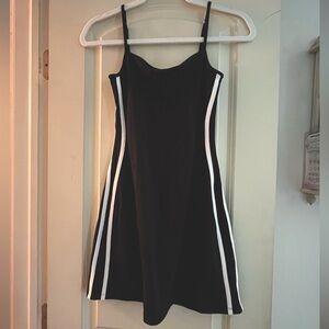 Wild Fable Target Black Tank Dress with White Stripes ButterBliss XXS XS